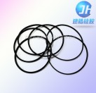 供應(yīng)黑色防水O型硅膠密封圈-建皓硅膠