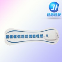 廠家批發(fā)生產(chǎn)儀器硅膠墊片 儀表硅膠制品開模定制