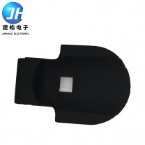 工廠開模定制透光透明血氧儀硅膠墊片 血氧儀噴油鐳雕硅膠配件